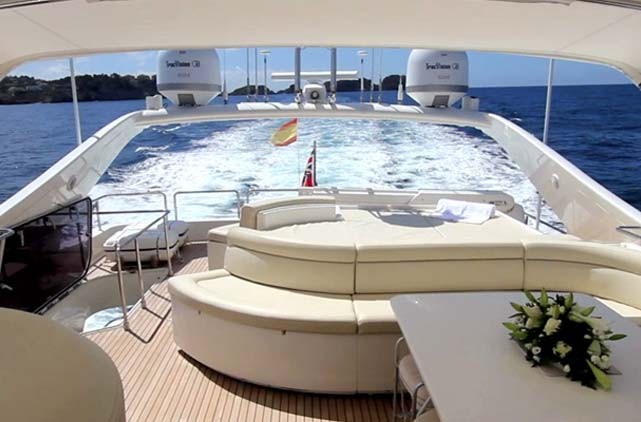 Yacht Ferretti 94, Puerto Banus 