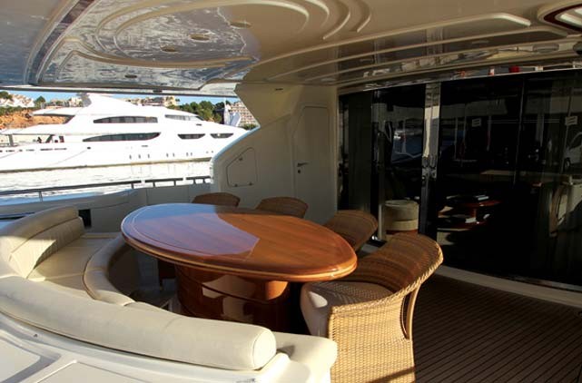 Yacht Ferretti 94, Puerto Banus